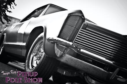 Pinup Pole Show 1965 Buick Riviera Tonya Kay