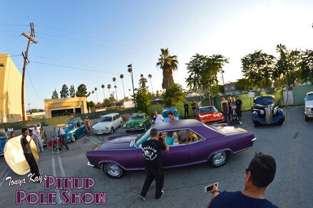 Pinup Pole Show 1965 Buick Riviera Tonya Kay