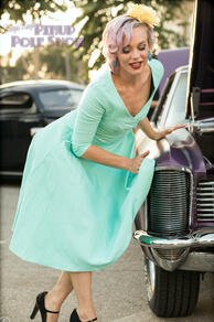 Pinup Pole Show 1965 Buick Riviera Tonya Kay